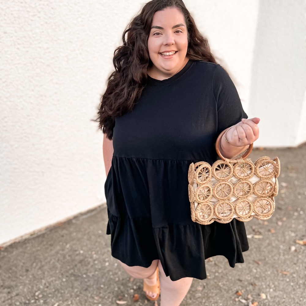 Old Navy Tiered Swing Mini Dress